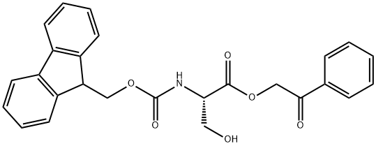 N-(9-芴甲氧羰基)-L-絲氨酸苯甲酰甲酯