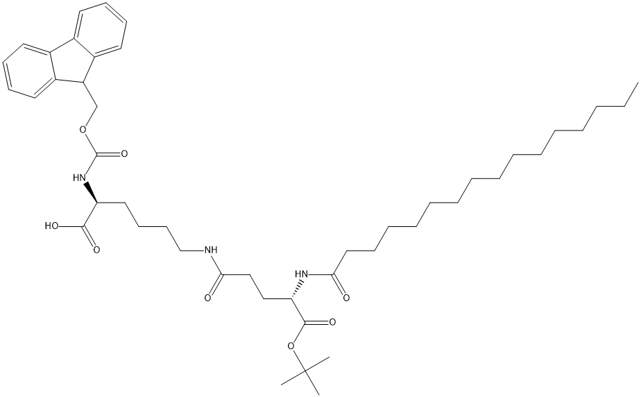 Fmoc-Lys(Pal-Glu-OtBu)-OH