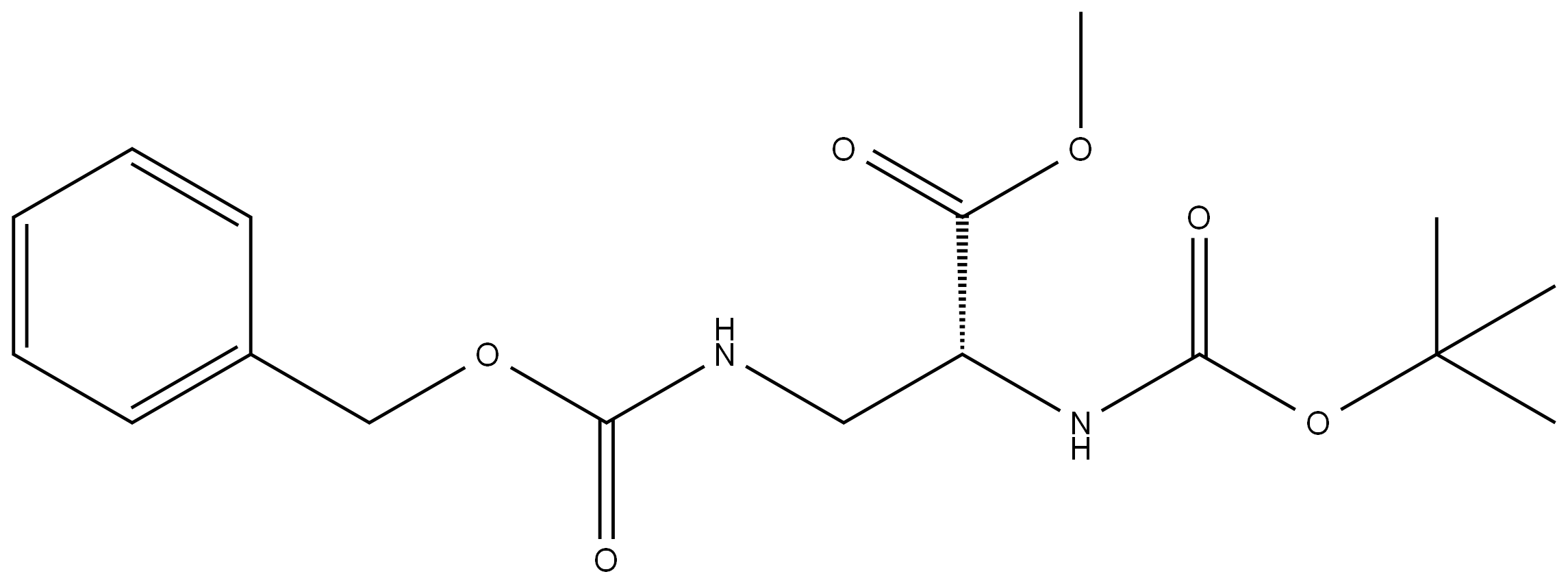 (R) -3-CBZ-氨基-2-BOC-氨基-丙酸甲酯